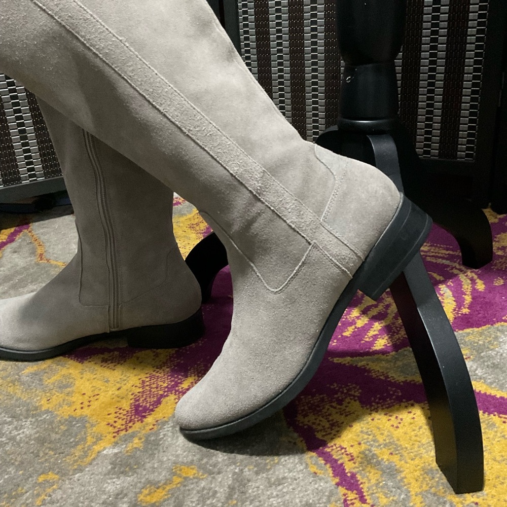 Suede Calvin Klein Knee High Boots